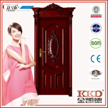 Composite Solid Wooden Door MD-521T for Interior Use